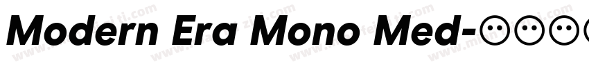 Modern Era Mono Med字体转换